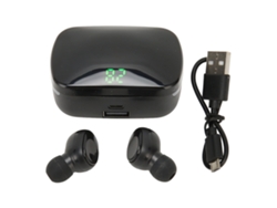 Auriculares Inalámbricos Bluetooth 5.3 Con Cancelación De Ruido Y Graves Potentes, Resistentes Al Agua Ipx7 Para Deportes, Con Estuche De Carga.