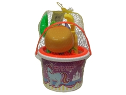 Llévate y disfruta del juego de cubo pequeño de unicornio Bestway con accesorios