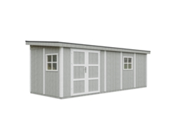 Caseta de jardín de primera calidad Timbela M941 Tundra Grey (14,30 m², 231 x 248 x 648 cm)