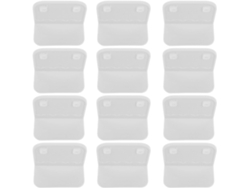 Juego de 20 bases estabilizadoras de plástico con almohadillas adhesivas, cierre antideslizante Vayotoy