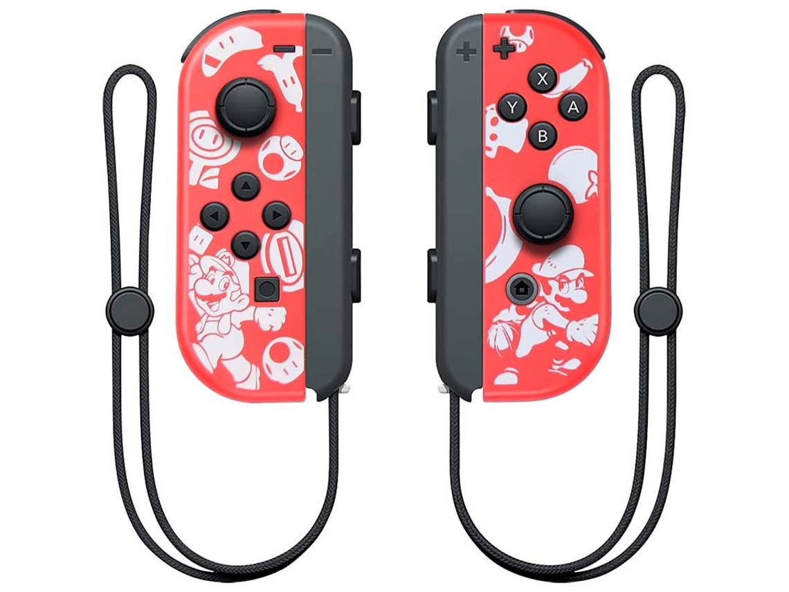 Joy-Con Set Izquierdo/Derecho Mando Nintendo Switch Compatible Rojo M POWERGAMING