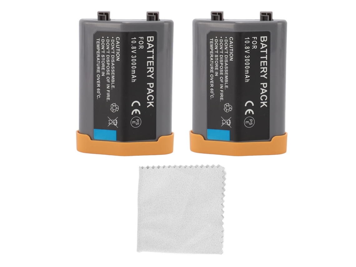 Reemplazo de batería de cámara: aumenta la vida útil de la batería. Compatible con varios modelos.