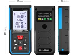 Télémètre 50m 70m 100m 120m Numérico Ruleta Règle Distancia Ruban À Mesurer Precisión Flexibilité