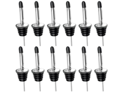 Vertedor de acero inoxidable, 12 piezas, sin marca