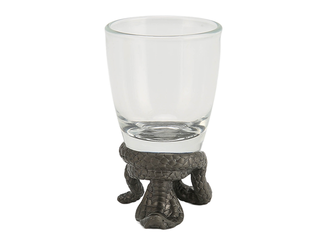 Estatua De Serpiente Con Forma De Vaso De Chupito, De Vidrio Y Metal, Con Diseño De Animales, Ideal Para Fiestas, Juegos, Regalos Y Decoración.