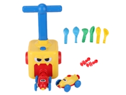 Ats-coche De Globos Con Potencia Inercial Para Niños Juguete De Experimentos Científicos Rompecabezas Regalo Divertido 6 Globos