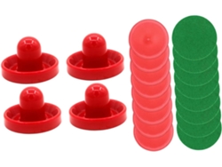 Juego De 20 Discos De Plástico Rojo Para Mesa De Air Hockey, Accesorios De Repuesto