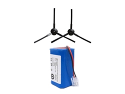 Reemplazo de batería recargable de iones de litio de 14,8 V y 2800Mah para piezas de aspiradora robótica Ilife A4 A4S, accesorios