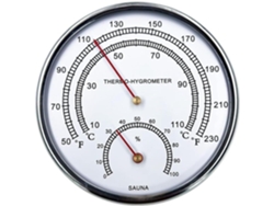 Termómetro Fahrenheit Para Sauna, Esfera Para Interiores, Higrotermógrafo, Herramienta De Medición