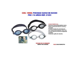 Piscinas gafas de buceo pro +14 años 21053