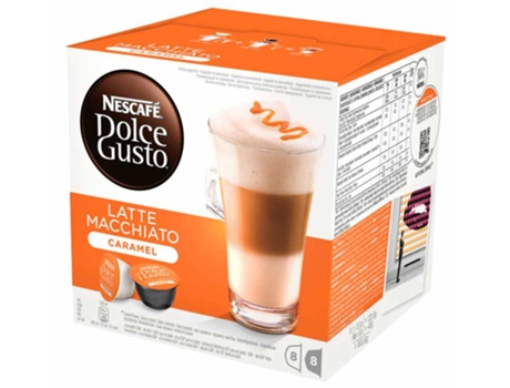 Caja 3 Paquetes Dolce Gusto Caramel Latte Mach.12422409 NESTLE