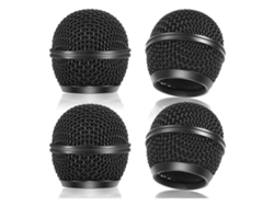 Micrófono Inalámbrico De Repuesto Para Shure Sm58, Paquete De 4, Color Negro Gertiz