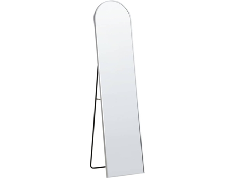 Espejo de pie BELIANI Bagnolet de Aluminio Plateado 36x40x150