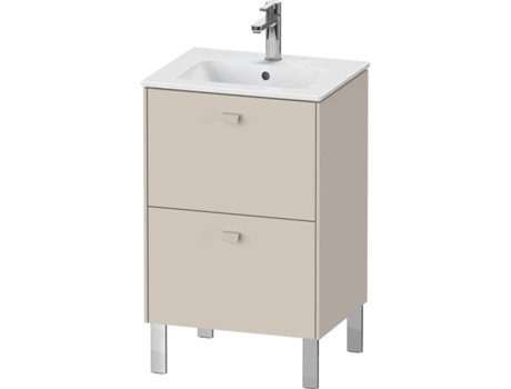 Mueble DURAVIT Brioso de pie Compact 52,0 x 41,9 cm 2 cajones incl. recorte de sifón y delantal para lavabo ME by Starck 233653