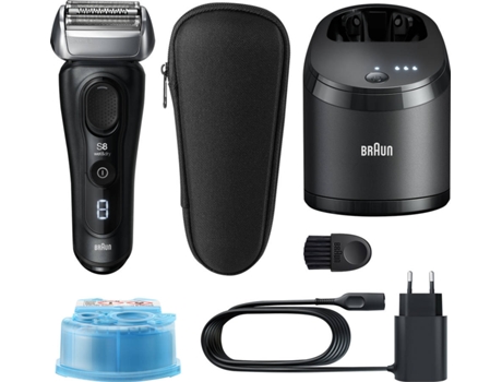 Maquinilla de Afeitar BRAUN S8 8460CC Shaver (Autonomía 60 min - Batería)