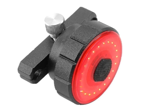 YIZHOOD Luz trasera para bicicleta, luz trasera para correr de noche, reflector para bicicleta DES1449 (negro)