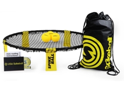 Conjunto de Roundnet SPIKEBALL Estándar con Red y 3 Pelotas