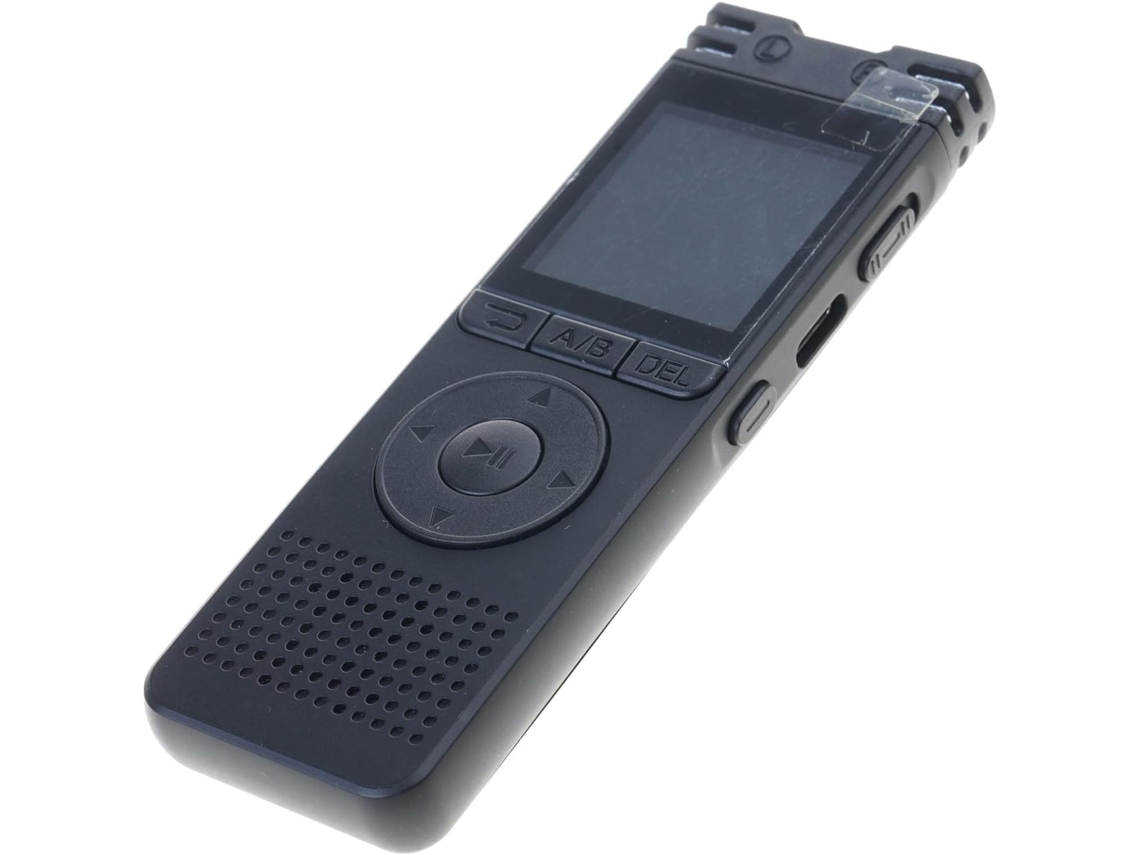 Grabadora De Voz Digital Con Reducción De Ruido, 128 Gb De Almacenamiento, Función Mp3.