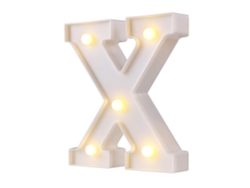 Interruptor De Luz Led Con Letras Del Alfabeto, Impermeable, Lámpara Nocturna Para Fiesta, Club, Bar, Letra X Gusshious
