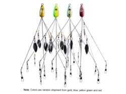 2026rebe-4pcs Cebo De Pesca Umbrella Rigs Con 5 Brazos Laminas Para Bass Con Swivels De Barril Herramienta De Pesca