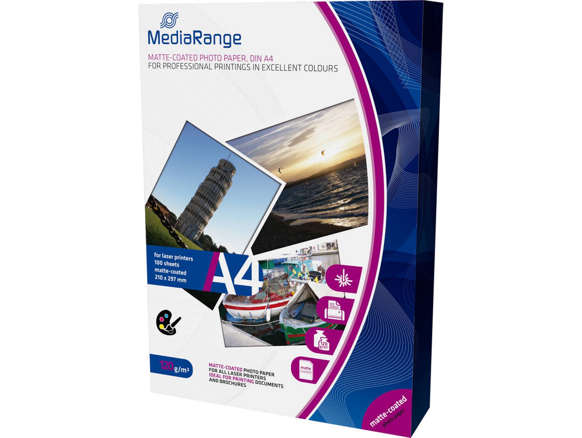 Papel Fotográfico Mate MEDIARANGE MRINK106