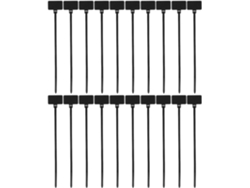 Besportble Bridas De Cables Y Nylon 20,00 X 3,00 X 0,50 Cm Pulgadas - Material: Nylon, Información Del Prod...