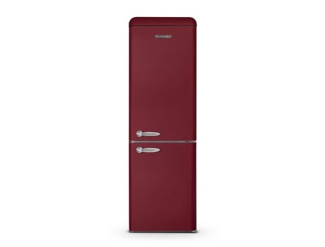 Frigorífico SCHNEIDER Scb315Vnfwr Combi (No Frost 326L Vintage e Bordeaux)