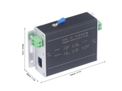 Protector contra sobretensiones Gigabit Ethernet 2 en 1, supresor de rayos y pararrayos, 100 Mbps CC