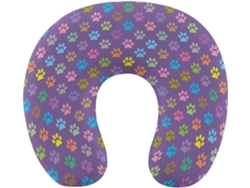 Almohada Viaje Coloridos Estampados Espuma Viscoelástica Viscoelástica Fácil Relajación Cómodos