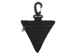 Cartera Militar Para Exteriores Con Hebilla Triangular, Estuche Edc Duradero Para Guardar Objetos, Color Negro.