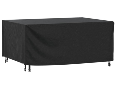 Cubierta Para Muebles De Jardín VIDAXL Negro Poliéster (172x113x73 cm)
