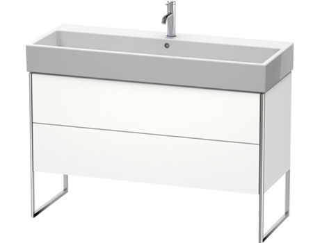 DURAVIT XSquare Vanity unit vertical 118.4x 46.0 cm, 2 cajones, para lavabo Vero Air 235012