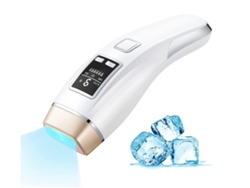 Depiladora IPL Yizhood Ice, 999.999 destellos, color blanco actualizado