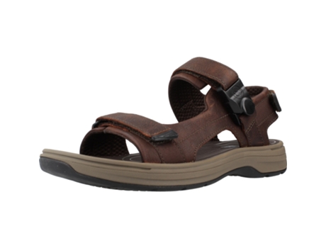 Zapatos de Hombre CLARKS Saltway Piel Marrón (41)