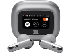 Auriculares Bluetooth True Wireless JBL LIVE FLEX 3 (In Ear - Micrófono - Noise Cancelling - Morado)
