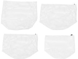 Bolsas Malla Blancas Lavandería Juego 4 Piezas Lavadora Ligeras Plegables Ideales Guardar Delicada Durante