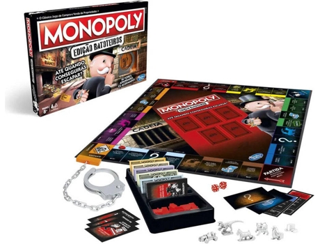 Juego Educativo HASBRO Monopoly Tramposo (Edad Mínima: 8 Años - 4,2 x 40 x 27 cm)