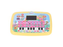 Ats-máquina De Aprendizaje De Francés Con Pantalla Led Juguete De Educación Temprana Interactivo Tableta Lectora Para Niños Amarillo