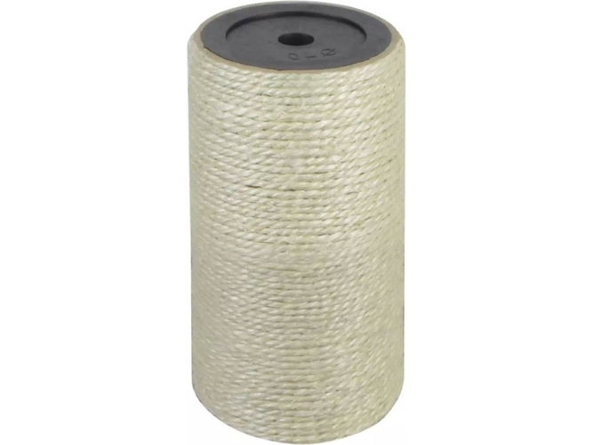 vidaXL Poste rascador para gatos 8x15 cm 10 mm beige