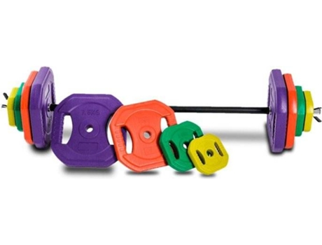 Discos de Musculación Juego de FITNESS TECH Pump (20 kg)