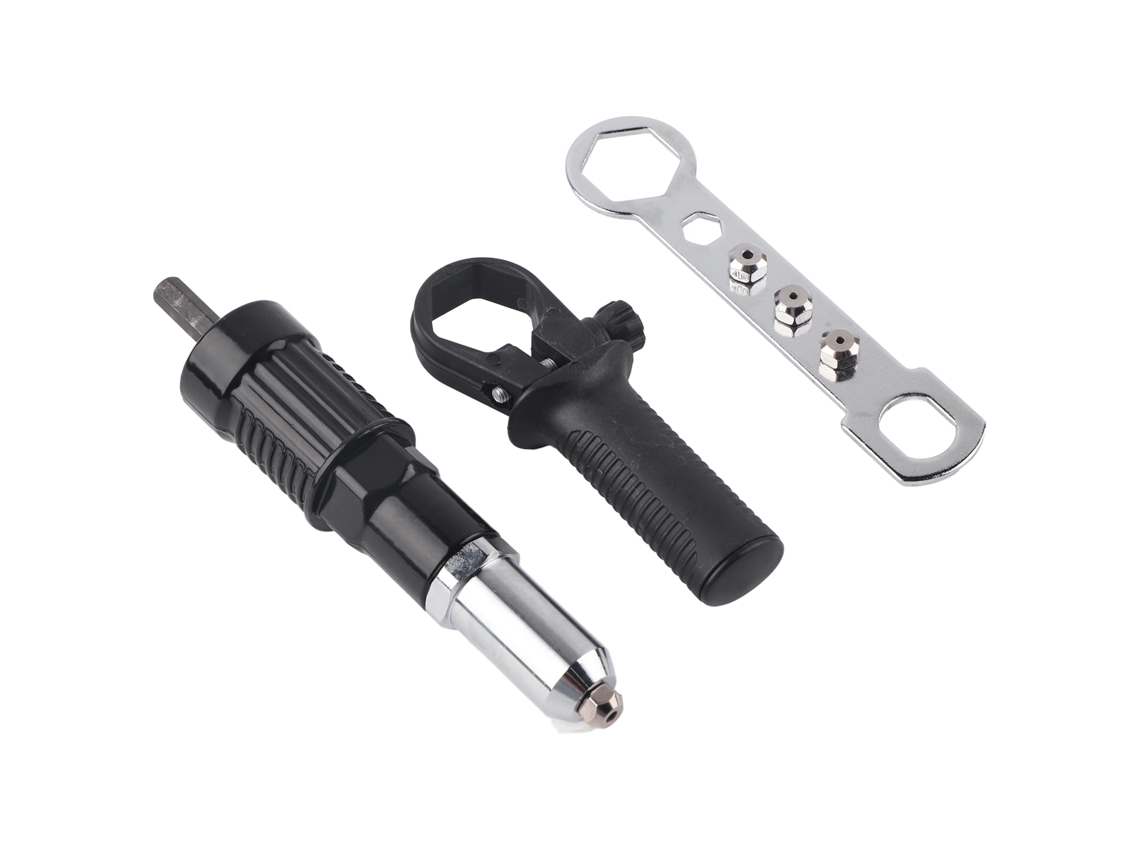 Adaptador para remachadora eléctrica para destornillador eléctrico