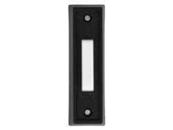 2026altiro-botón De Timbre Con Reinicio Automático, Botón De Timbre Residencial Con Cable, Estilo Europeo Vintage, Plástico Negro, 7,30 X 2,10 X 1,50 Cm, Negro
