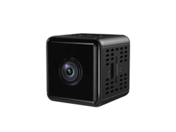 Câmera Oculta 1080p, Wifi Sem Fio, Visão Noturna Yizhood (preta)