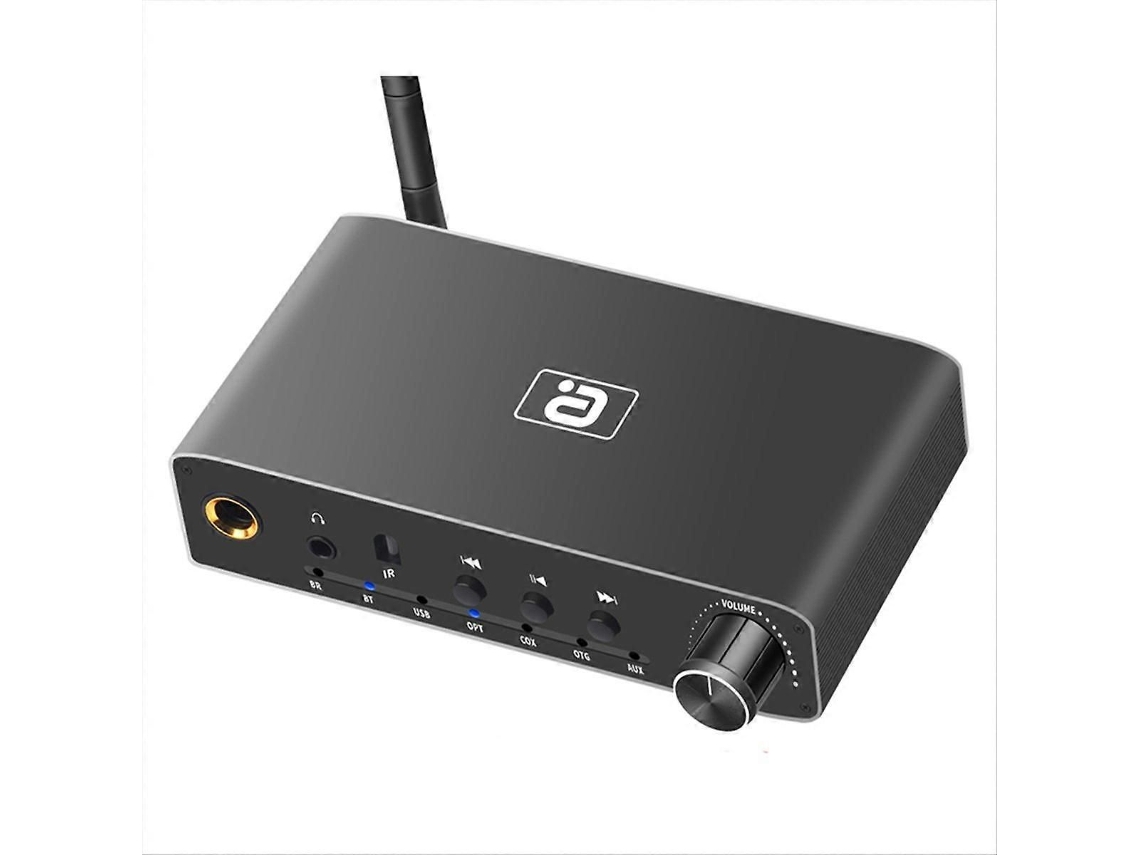 Transmissor E Receptor Bluetooth 2 Em 1, Conversor De Áudio Digital Para Analógico Coaxial E Óptico Para Fones De Ouvido.