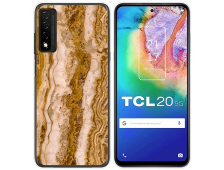 Carcasa TCL 20 5G TUMUNDOSMARTPHONE Dibujos Multicolor