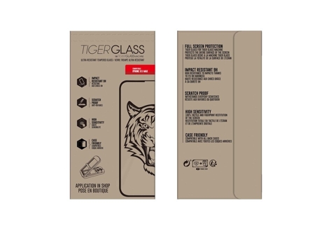 Vidrio templado curvado máquina dedicada TIGER iPhone XS Max