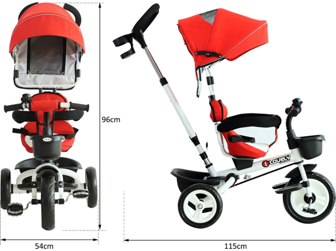 triciclo homcom opiniones
