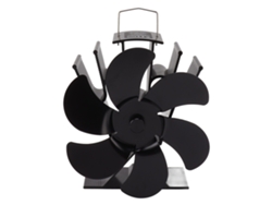 Ventilador De Sobremesa Con 6 Aspas Y Aprovechamiento De La Energía Térmica Para Chimeneas Y Estufas De Queroseno.