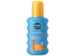 NIVEA Sun Protect & Bronze Spray Doble Acción Spf30 200 Ml