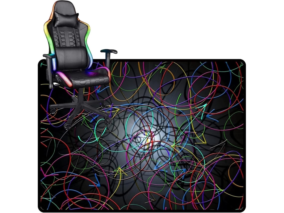 Tapete Cadeira Escritório Gamer Protetor Piso Madeira Carpete Pisos Madeira, Carpete, Cadeira,